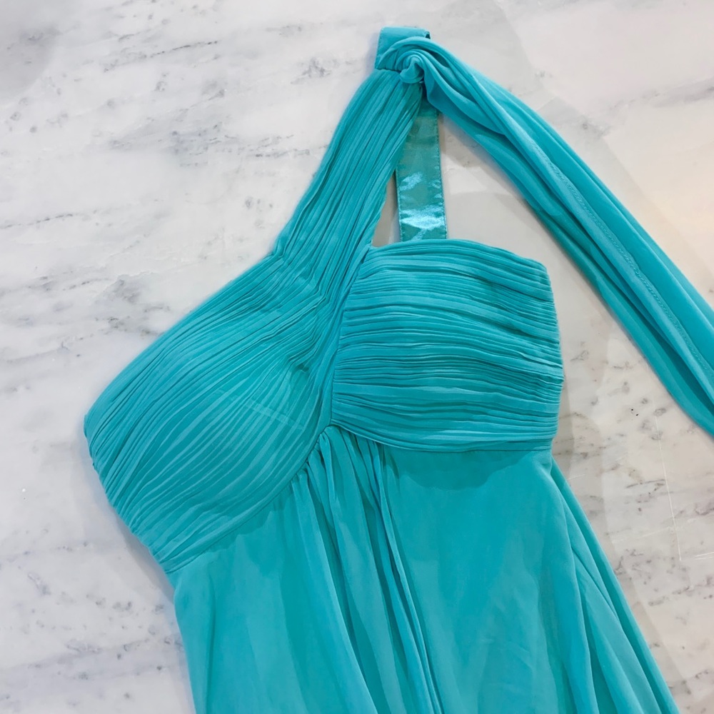 Turquoise Prom Pageant Homecoming Dress - Picture 2 of 8